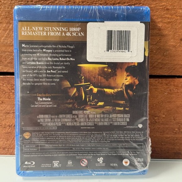 GoodFellas (Blu-ray, 1990) 25th Anniversary Edition Movie Brand New Sealed - Picture 5 of 7